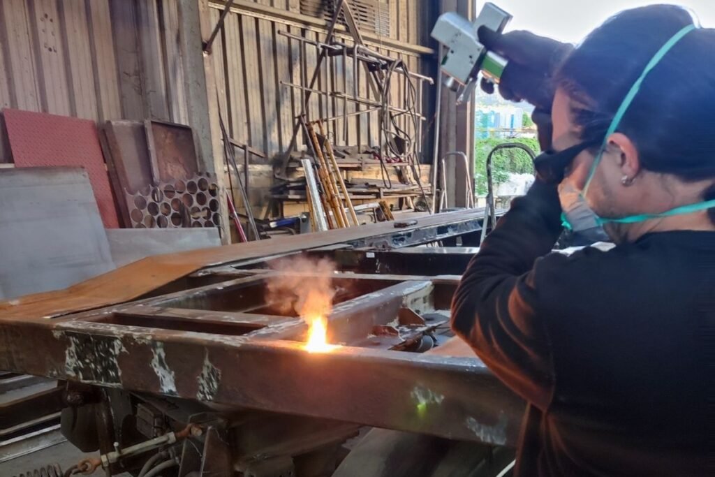 Limpieza láser industrial sin parar la producción